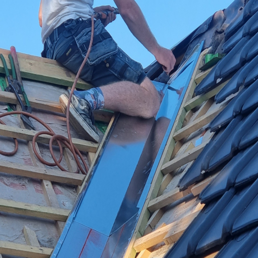 Dakwerken nieuw hellend dak met pannen Zemst Vilvoorde Mechelen